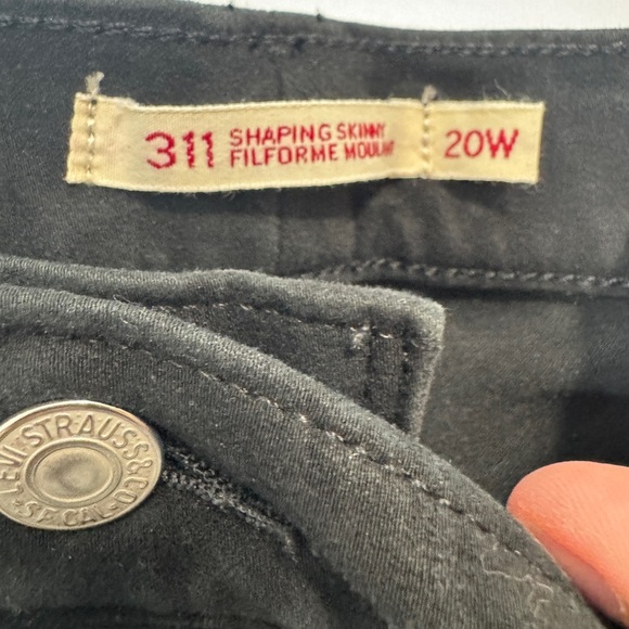 Levi's 311 Shaping Skinny Jeans Black - Picture 11 of 12
